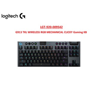 G913 TKL WIRELESS RGB MECHANICAL CLICKY Gaming KB รุ่นLGT-920-009542