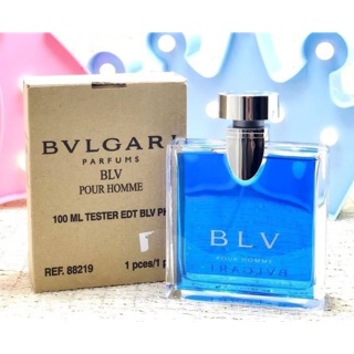 Bvlgari BLV Pour Homme for Men EDT 100ml. (Tester กล่องน้ำตาล)