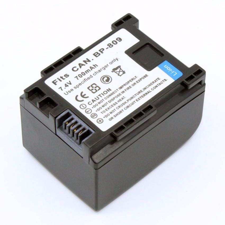 BP809 Camera Battery For Canon แบตเตอรี่สำหรับกล้องแคนนอนสำหรับ FS406,HFM400,HF100,HF M300,HF S100,H