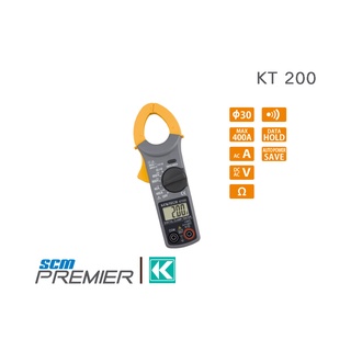 KYORITSU ดิจิตอล แคลมป์มิเตอร์ AC Digital Clamp Meters รุ่น KT 200