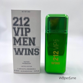 น้ำหอม 212 VIP Men Wins Carolina Herrera for men limited edp 100ml Tester