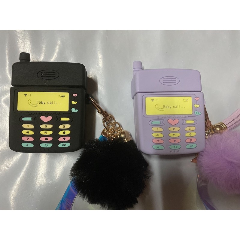 🔥พร้อมส่ง(จากไทย) 💥เคสAirpods1/2 Airpods pro i9stws i11tws I12tws Gen1 Gen2 เคสแอร์พอดโทรศัพท์สีม่วง