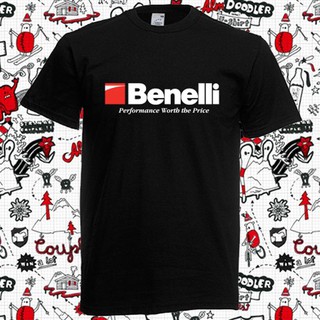 เสื้อยืดลายกราฟฟิก benelli Gun Firearms