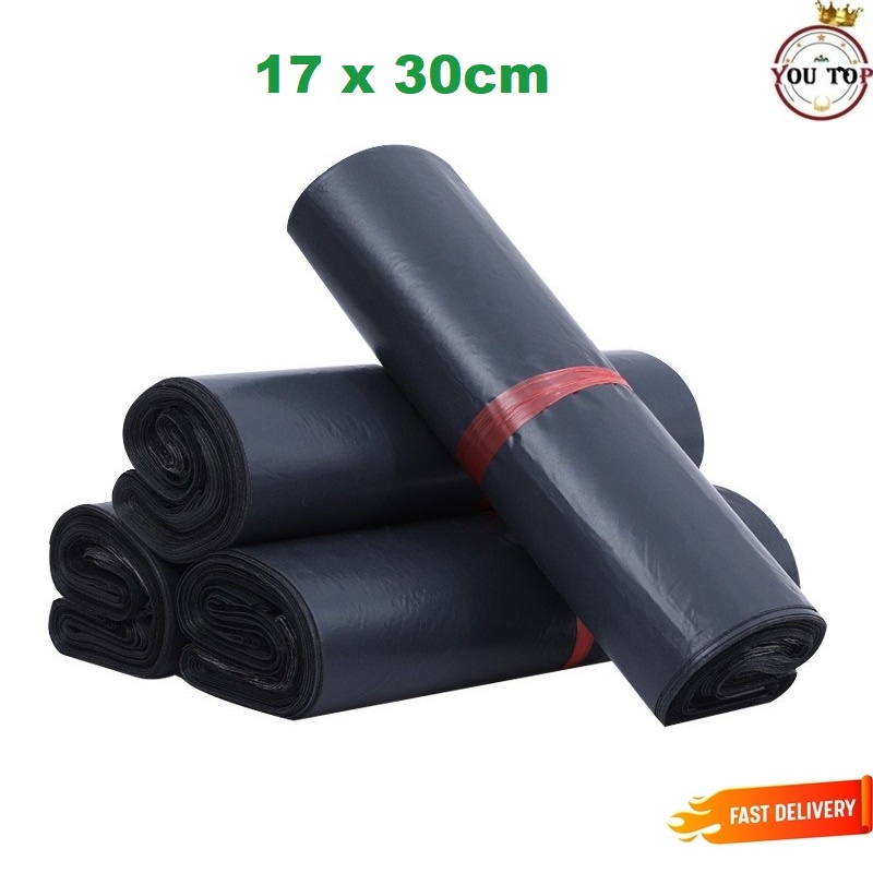 Courier Bag กระเป๋าพัสดุ 17x30 (100 ชิ้น) Courier Bag Quickly Courier Bucket Packing Packing Packing