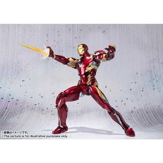 ☣️ NEW Ironman Iron Man Mark 46 MK46 MK Avengers Civil War Marvel SHF S.H.Figuarts Figuarts Bandai ไอรอนแมน #EXO.Killer