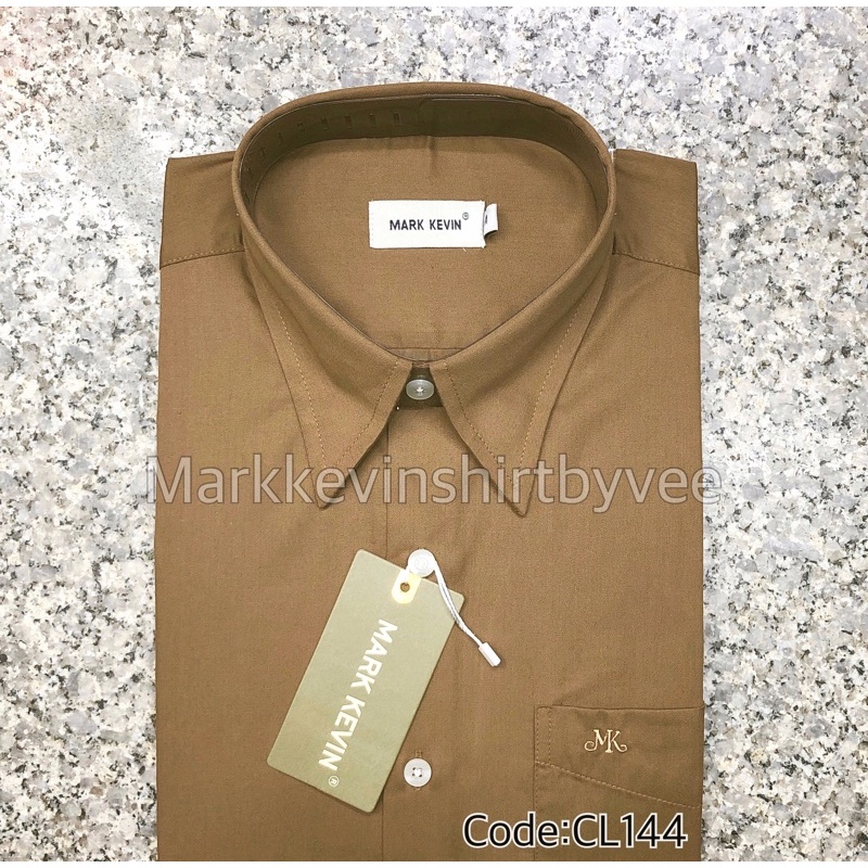 เสื้อเชิ้ตลายสก๊อต สีน้ำตาล-ครีม-ดำ ทั้งแขนสั้นและแขนยาวนะคะ