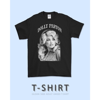 เสื้อยืดสีขาวเสื้อยืด ใหม่! เสื้อยืดลําลอง ผ้าฝ้ายแท้ แขนสั้น พิมพ์ลาย Dolly Parton แฟชั่นฤดูร้อน สําหรับผู้ชาย ไซซ์ S -