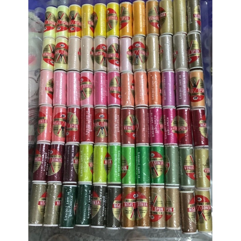 ด้ายวีนัสหลอดจิ๋ว100หลา8฿❤️❤️ หลอดเล็ก หลอดใหญ่อีกลิ้งค์นึงน้า🚩รบกวนสั่งอย่างน้อย 3 หลอดต่อ 1 order 