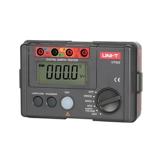 UNI-T UT522 เครื่องวัดทดสอบ ความต้านทานดิน ดิจิตอล 4000โอห์ม AC Earth Meter วัดความต้านทานดิน วัดกระแสไฟในดิน Digital ของแท้ สินค้าพร้อมส่ง