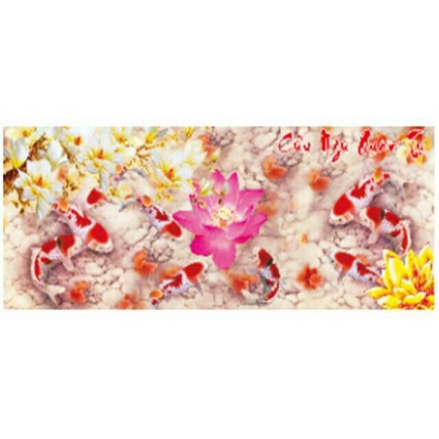 Cuu Ngu Quan Hoi ภาพวาดเพชร YN5342 ขนาด 107x44cm