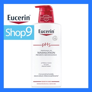 Eucerin pH5 Skin Protection Wash Lotion 400 ml หมดอายุ 08/2025 ยูเซอริน พีเอช5 วอท โลชั่น 400 มล