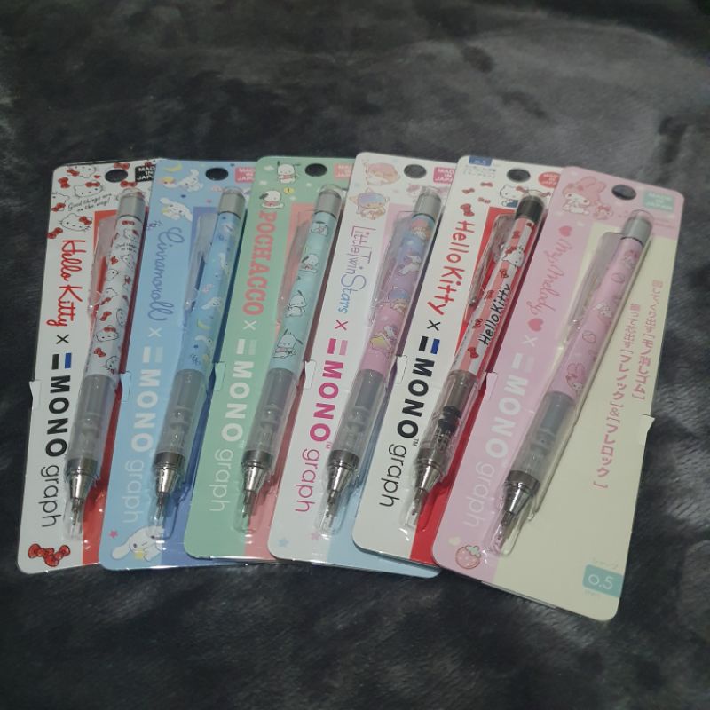 ดินสอกด Mono Graph × Sanrio