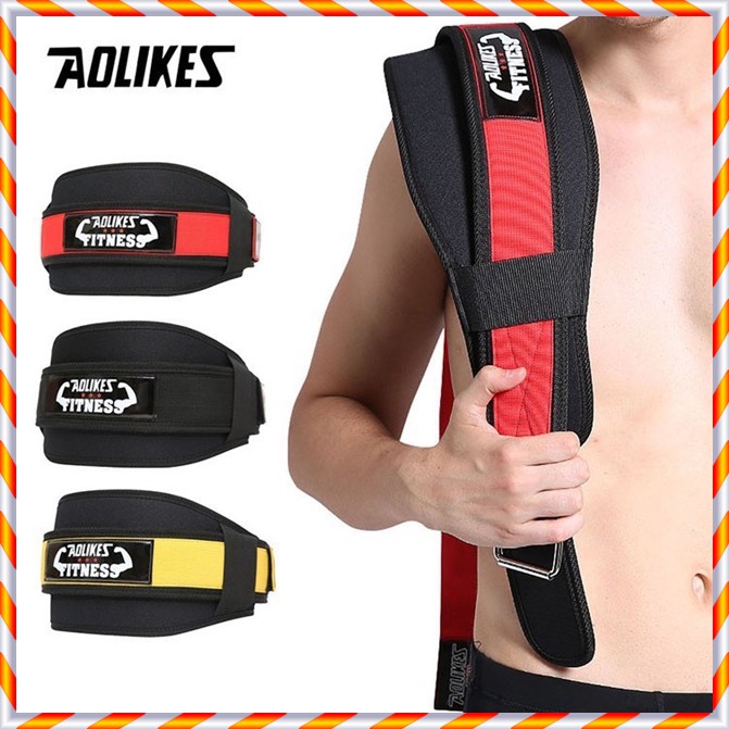 Aolikes GYM Soft Back Belt Aolikes KINGDOM SPORT Squat Belt ไซส์ M/L/XL