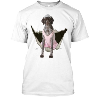 [S-5XL] เสื้อยืดแขนสั้น พิมพ์ลาย German Shorthaired Pointer สไตล์คลาสสิก สําหรับผู้ชาย (1)