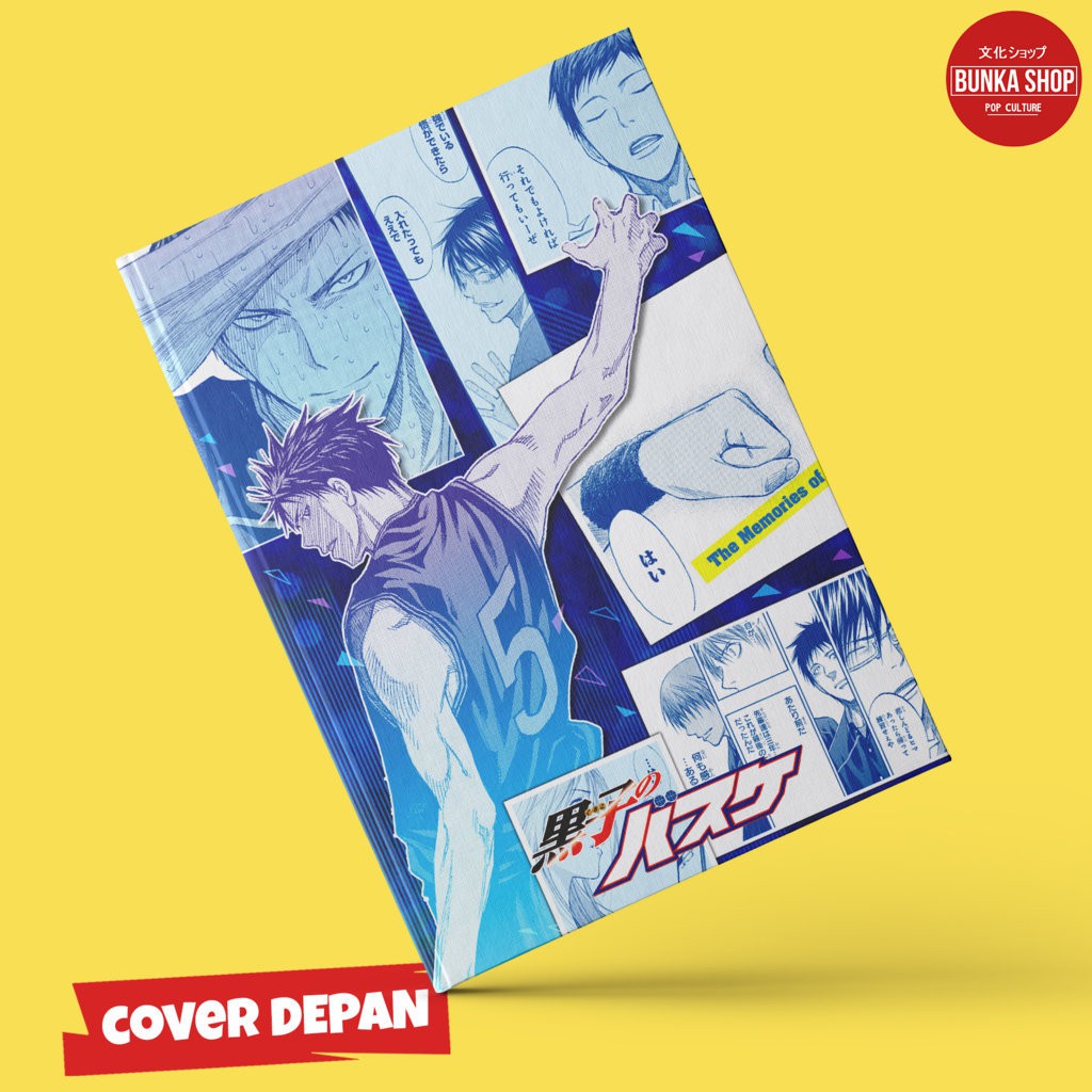 Note Book Anime Kuroko no Basuke Aomine Daiki ปกแข ็ ง A5 Note Note Agenda Planner Journal