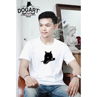 เสื้อยืดแขนสั้น DOG-ART ลาย Logo