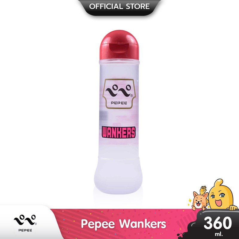 Pepee Wankers เจลหล่อลื่นญี่ปุ่น สูตรน้ำพิเศษ แบบมรู้สึกเนียนนุ่ม บรรจุ 1 ชิ้น (ขนาด 360 ml.)