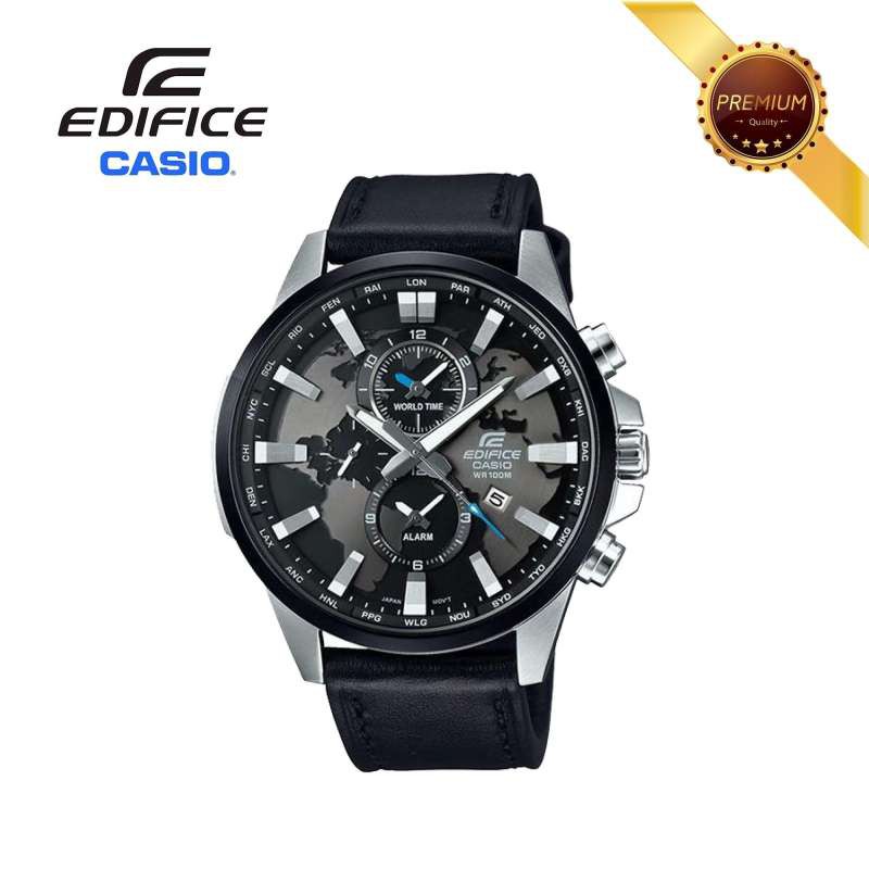 Casio Edifice รุ่น EFR-303L-1AV สินค้าขายดี นาฬิกาข้อมือผู้ชาย สายสแตนเลส (สินค้าใหม่ล่าสุด)