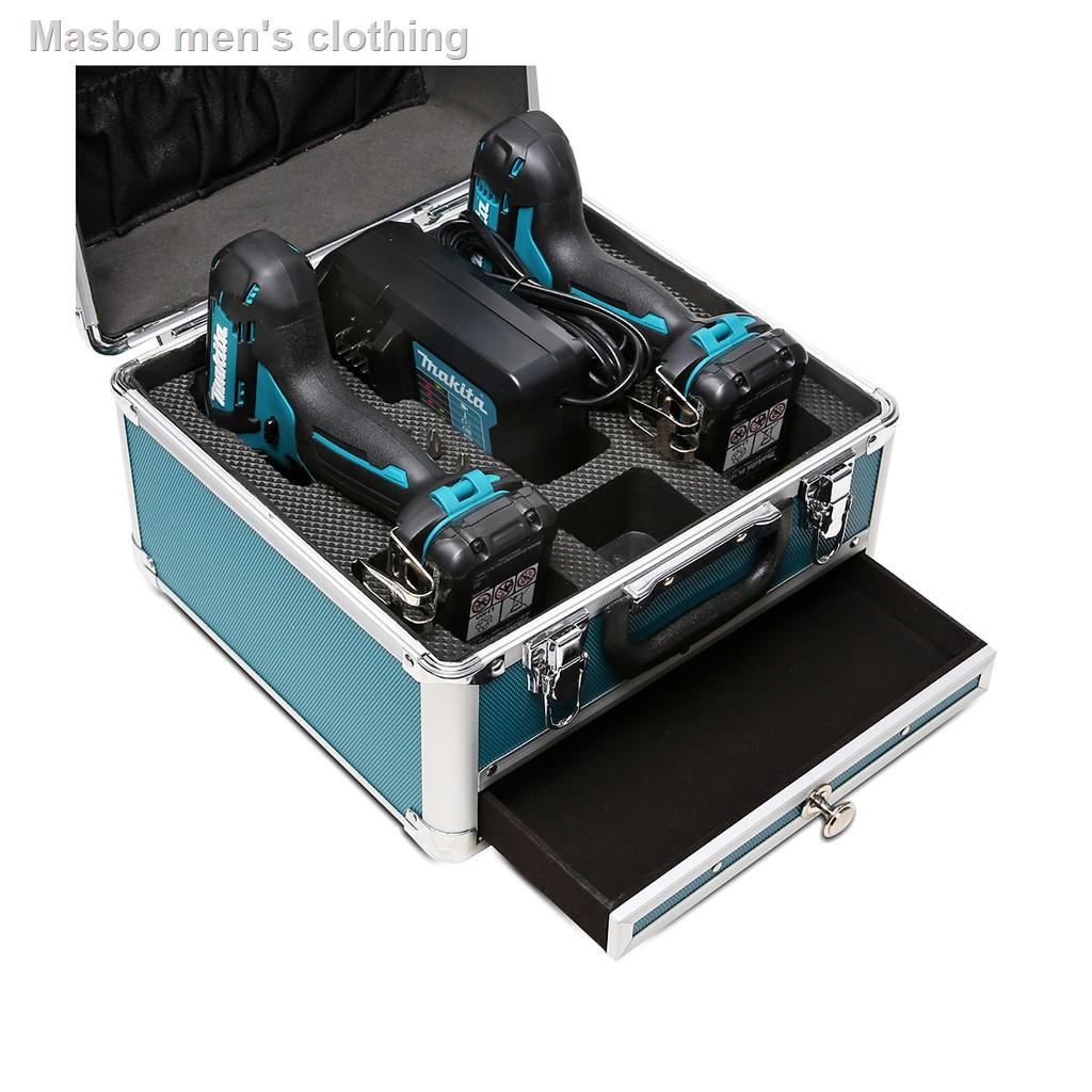 ▦♦MAKITA เซ็ต CLX228X1 CLX228 - 12v COMBO KIT HP333DZ สว่านกระแทกไร้สาย  + TD110DZ ไขควงกระแทก / HP3