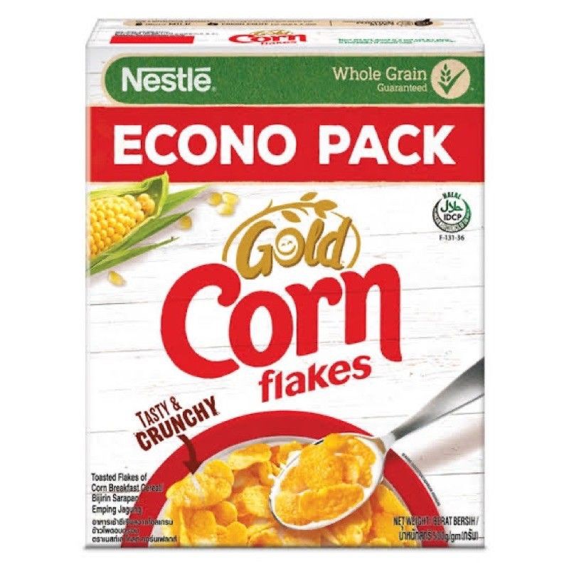 Nestle Cereal Cornflakes 500 กรัม เนสท์เล่ ซีเรียล คอร์นเฟลกส์จากโฮลเกรน 500 กรัม
