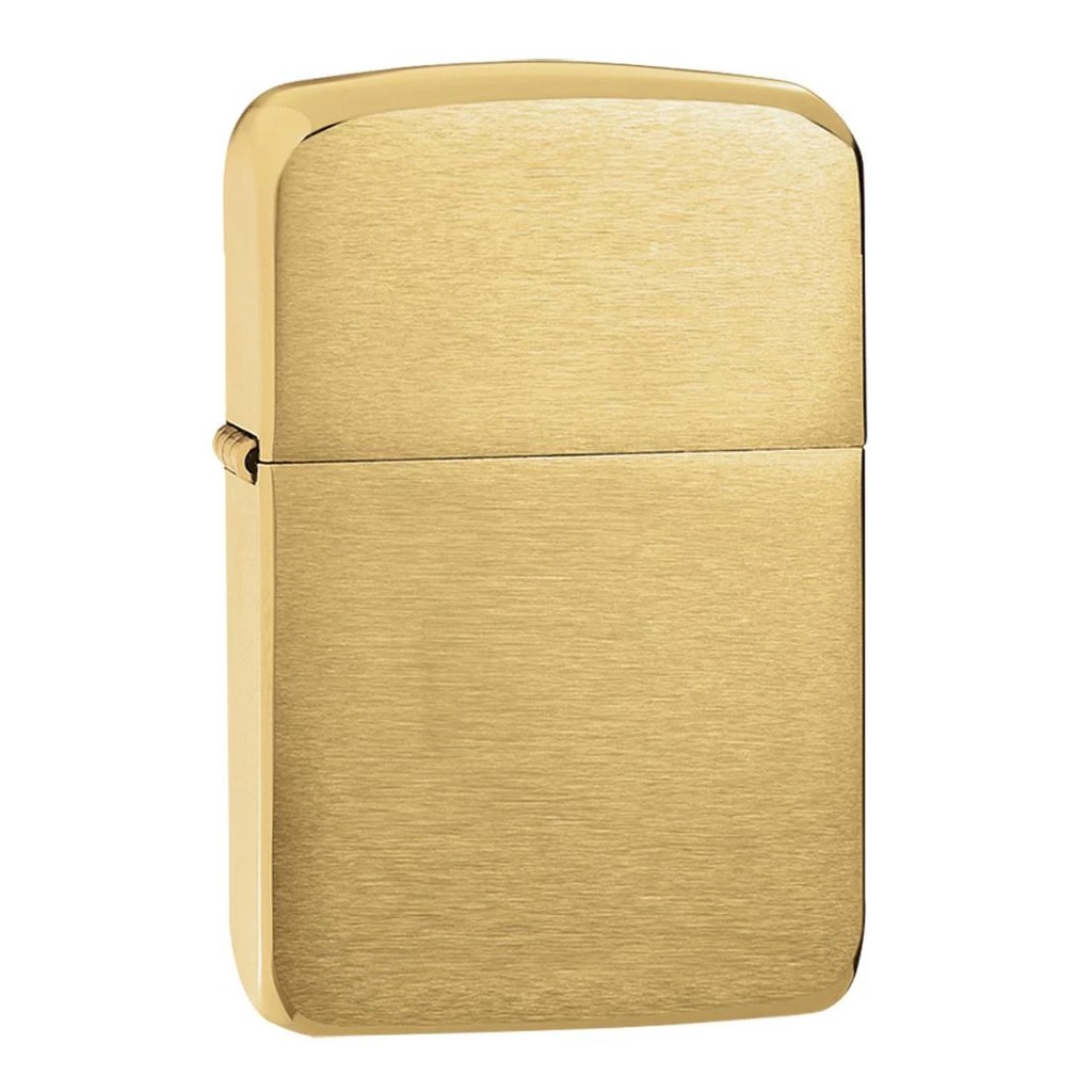 ซิปโป้ รุ่น 1941B Brushed Brass 1941 Replica Zippo ของแท้ รับประกันตลอดชีวิต