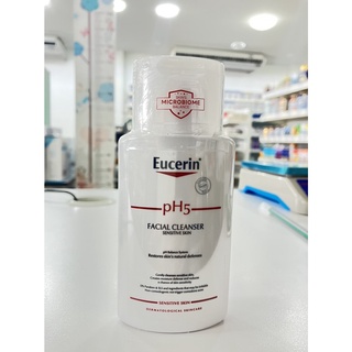 Eucerin pH5 SENSITIVE SKIN FACIAL CLEANSER 100ml. ยูเซอริน พีเอช5 เซ็นซิทีฟ เฟเชี่ยล คลีนเซอร์ 100 มล