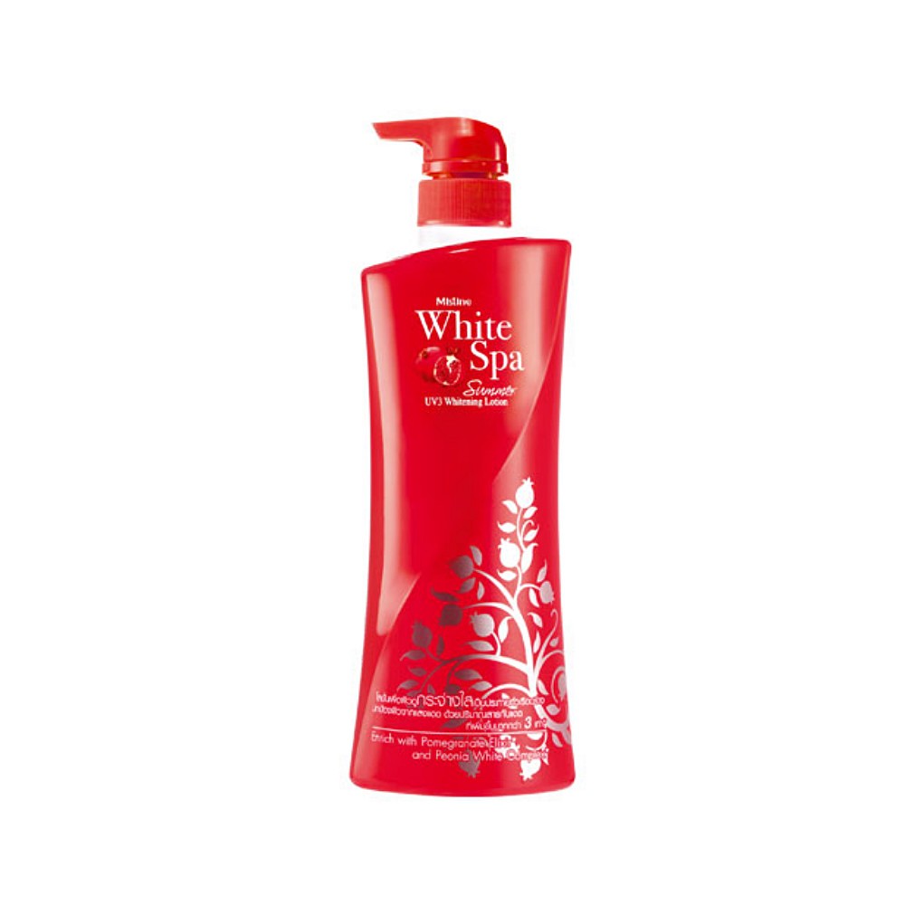 (1 ขวด) โลชั่นทับทิม Mistine White Spa Summer UV3 Whitening Body Lotion