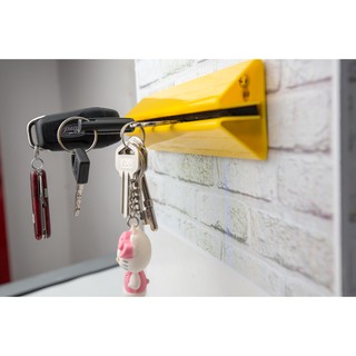 ที่เสียบจัดเก็บกุญแจ / Acrylic Key Holder ขนาด 6 ซม. x 20 ซม. สูง 3 ซม. (สีแดง,สีน้ำเงิน,สีเหลือง,สีดำ,สีแดงใส)