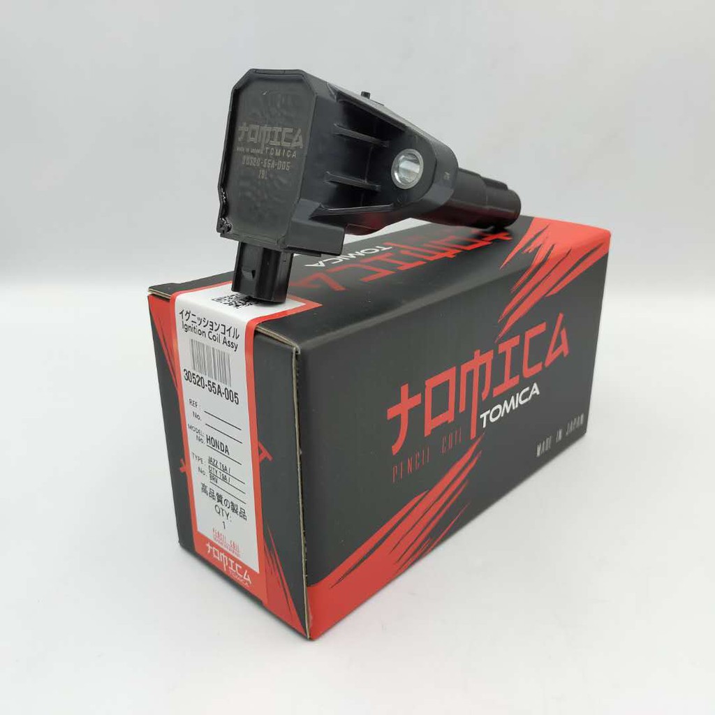 Tomica Plug คอยล์จุดระเบิดญี่ปุ่น Honda City T9A & Jazz T5A & BRV(30520-55A-005)