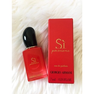 ✨GIORGIO ARMANI SI PASSION EDP 7ml.ของแท้ เช็คโค้ดได้ พร้อมส่ง