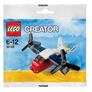 LEGO CREATOR : No. 30189 TRANSPORT PLANE POLYBAG เครื่องบินขนส่ง ของแท้ 100%