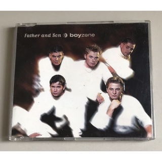 ซีดีซิงเกิ้ล ของแท้ ลิขสิทธิ์ มือ 2 สภาพดี...ราคา 250 บาท “Boyzone” ซิงเกิ้ล “Father and Son” (UK CD 1)*แผ่นหายาก*