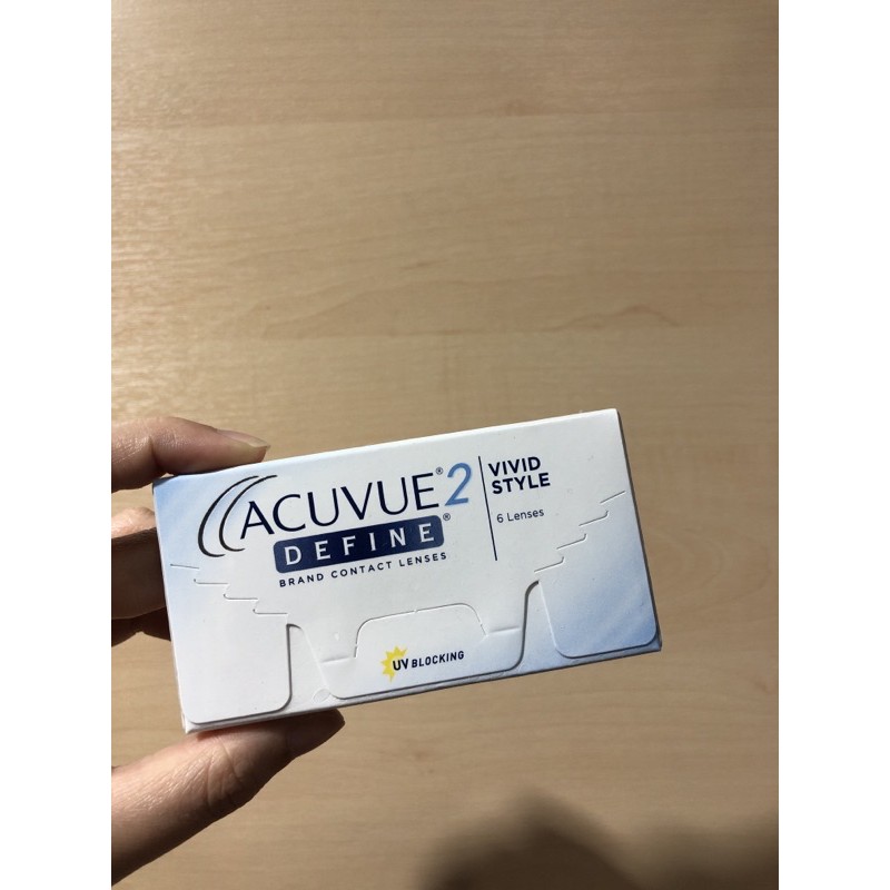 contact lense acuvue define vivid style
