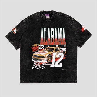 เสื้อยืด ขนาดใหญ่ พิมพ์ลาย Nascar Alabama