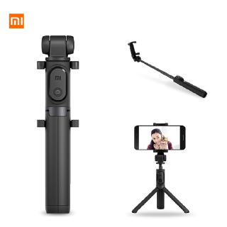 Xiaomi Mi Selfie Stick Tripod Wireless Bluetooth ไม้เซลฟี่ ใช้ได้กับมือถือทุกรุ่น (สีดำ)Portable