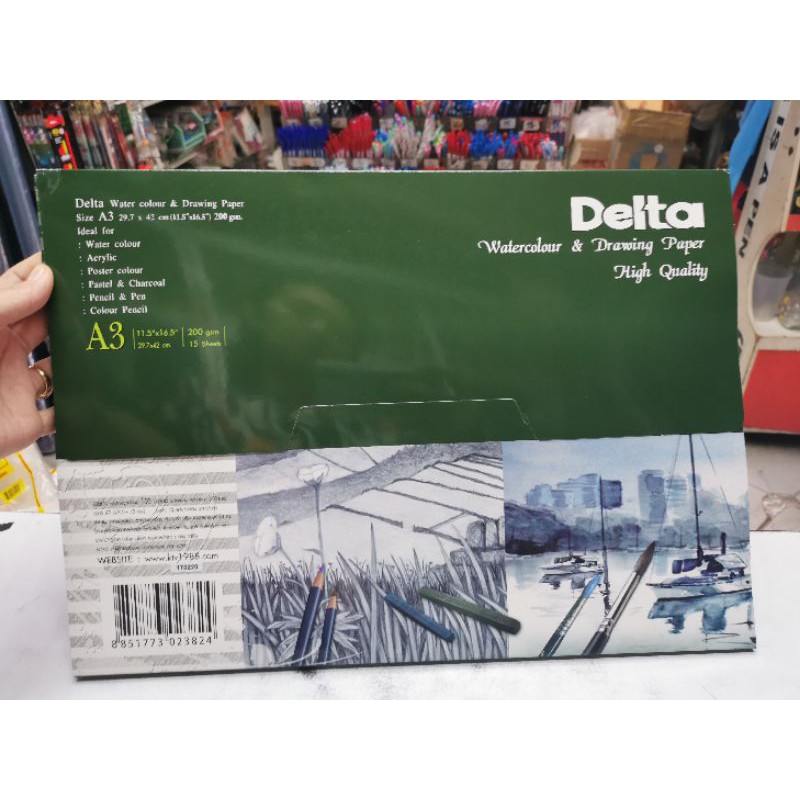 🎉ราคา​ส่ง🎉15แผ่น​ กระดาษ100ปอน​ด์ A3​ delta กระดาษร้อยปอนด์ - รูปที่ 2