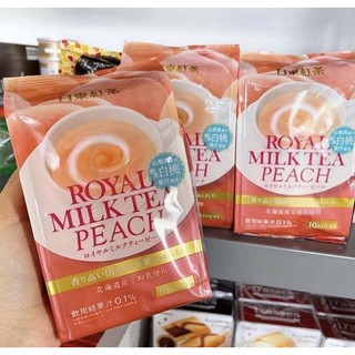 Royal milk tea peach