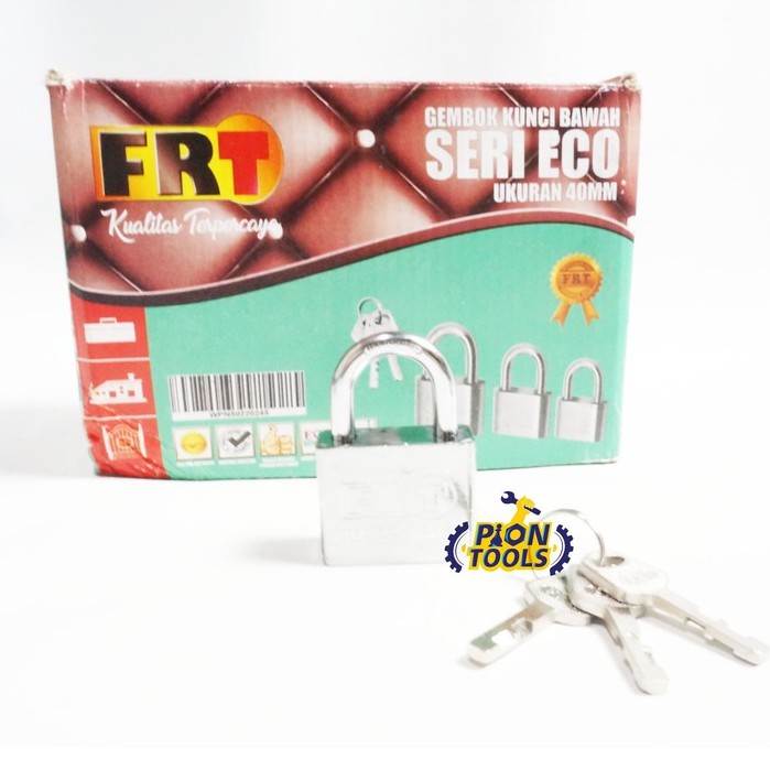 FRT กุญแจสีขาว 40 มม. sts 01 กุญแจนิกเกิลคอสั้น