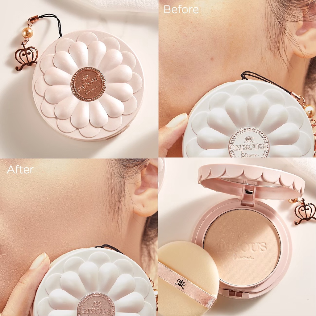 Bisous Bisous New Formula Rainbow Cluster Crystal Powder Pact SPF30 PA+++ - รูปที่ 4