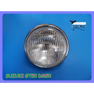 SUZUKI GT50 DM50 HEADLIGHT HEADLAMP SET  // ไฟหน้า โคมไฟหน้า ทางกลม สินค้าคุณภาพดี