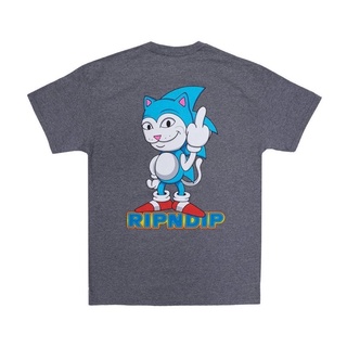 SLUM LTD - RIPNDIP Nermhog Tee Grey