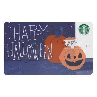 บัตร Starbucks ลาย HAPPY HALLOWEEN 2018