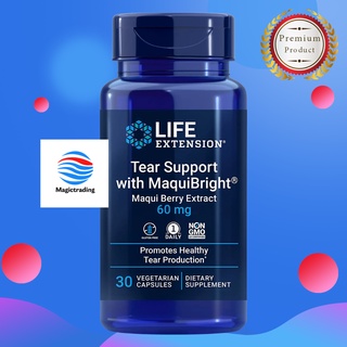 Life Extension TEAR SUPPORT W/MAQUIBRIGHT® 60 mg, 30 vegetarian capsules