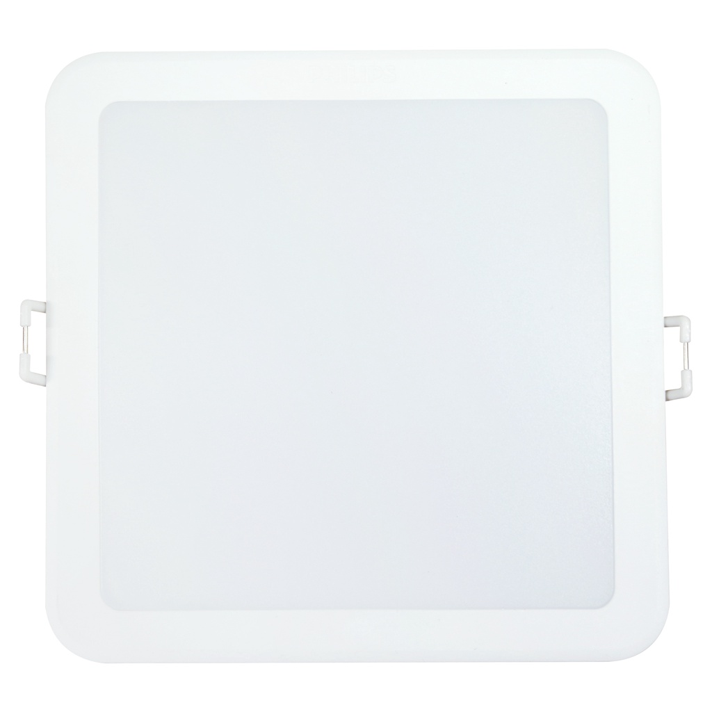 PHILIPS โคมไฟดาวน์ไลท์ LED 13W แสงขาว (DL) ขนาด 5 นิ้ว 359/034 ทรงสี่เหลี่ยม สีขาว