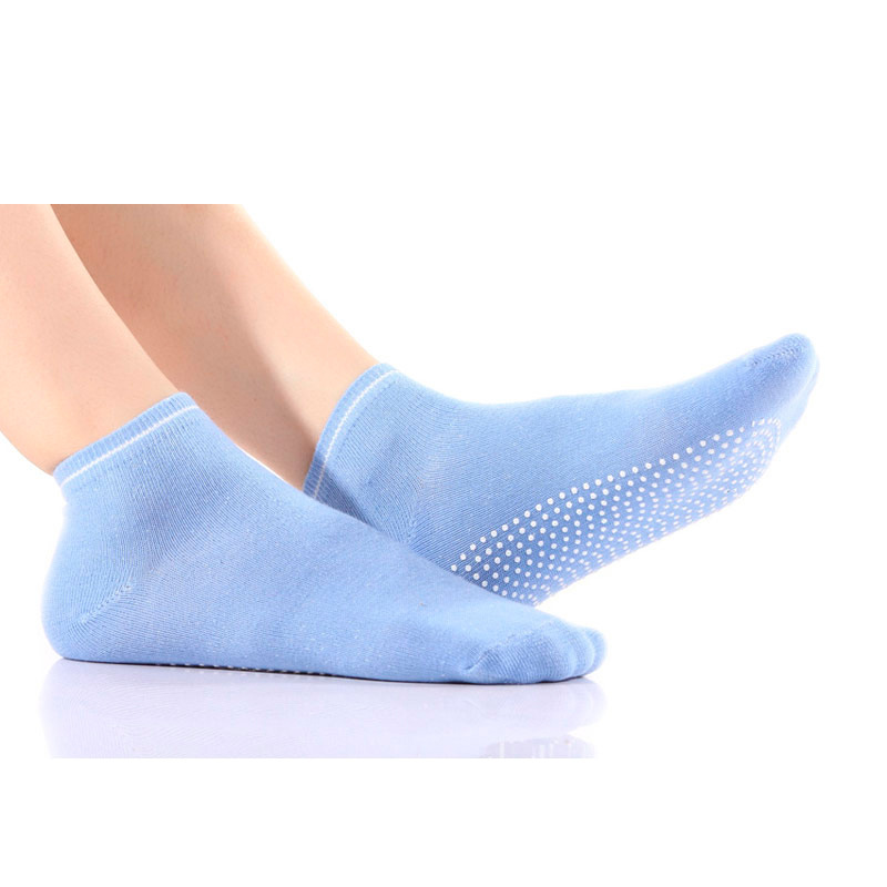 ส่งเร็ว🚀 ถุงเท้าโยคะ  พร้อมส่ง ถุงเท้าผ้าฝ้ายกันลื่นข้อสั้นกีฬากันลื่น สีสำหรับผู้หญิง - รูปที่ 2