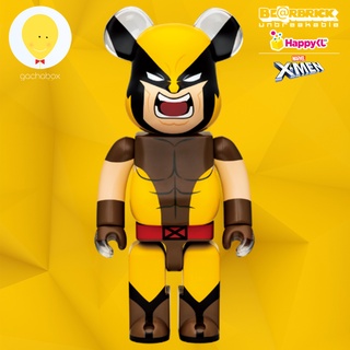 gachabox Bearbrick X-MEN Wolverine 400% - แบร์บริค ของแท้ พร้อมส่ง Be@rbrick ฟิกเกอร์ Medicom Toy MARVEL