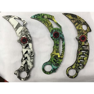 [Karambit]มีกพก มีดกรงเล็บ มีดคารัมบิต มีด มีดใบตาย มีดควง มีดอเนกประสงค์Claw knife Pocket knife Hiking