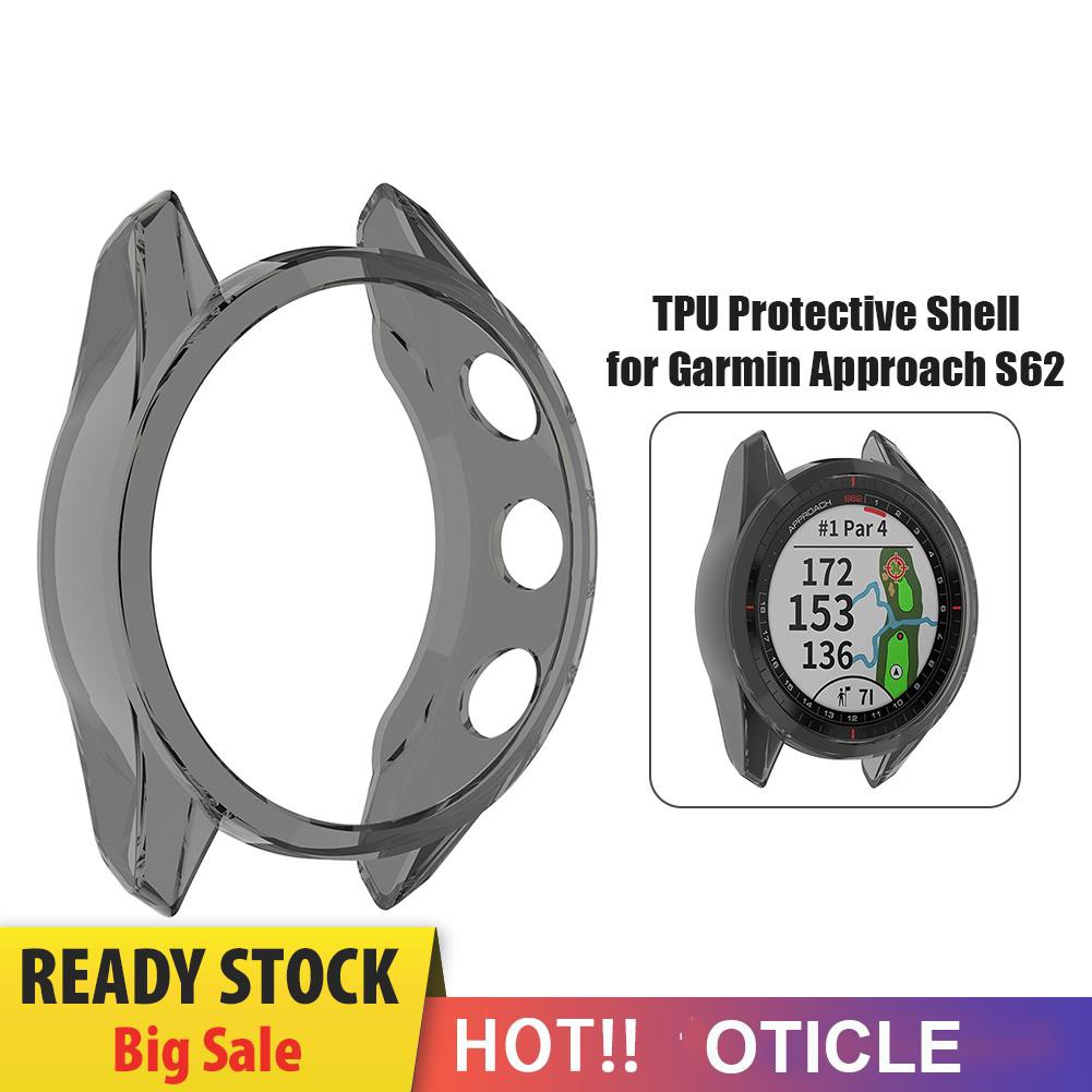 เคสนาฬิกาข้อมือ Tpu สําหรับ Garmin Approach S62