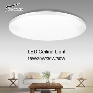 โคมไฟเพดาน Led 15W 20W 30W 50W AC220V สําหรับห้องครัว ห้องนอน ห้องน้ํา