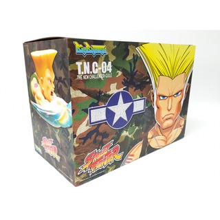 BIGBOYTOYS: Street Fighter Guide Led Light &amp; Sound Effect Figure ตั้งโชว์มีไฟและมีเสียงท่า สินค้าของแท้ พร้อมส่ง